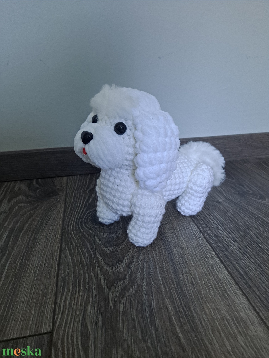 Bichon kutyus  - játék & sport - plüssállat & játékfigura - kutya - Meska.hu