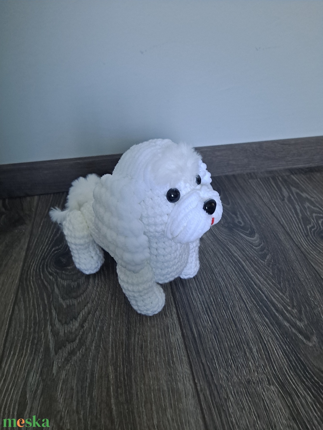 Bichon kutyus  - játék & sport - plüssállat & játékfigura - kutya - Meska.hu