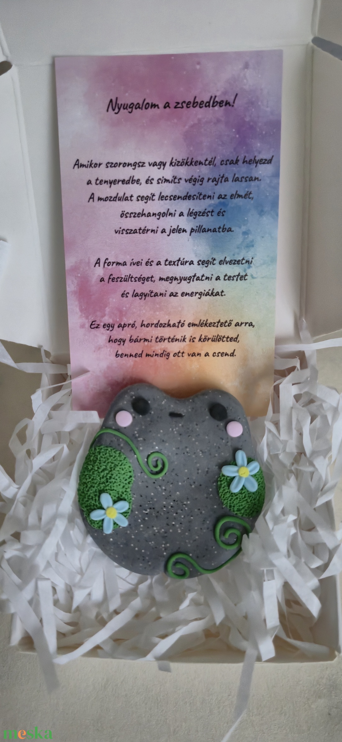 Nyugikő kőbéka 2. - otthon & életmód - dekoráció - dekoratív figurák és szobrok - Meska.hu