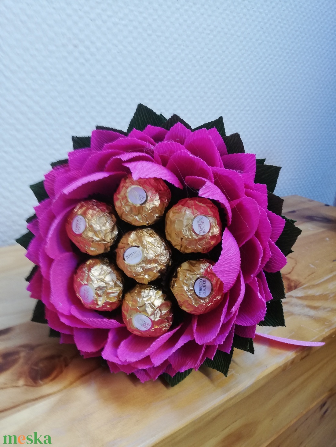 Ferrero bonbonos óriás virág - élelmiszer - édesség - Meska.hu Ferrero bonbonos óriás virág - élelmiszer - édesség - Meska.hu