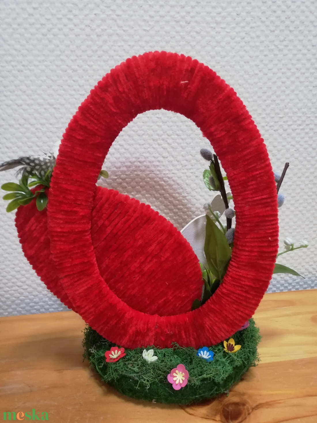 Nagyméretű húsvéti asztaldísz - otthon & életmód - dekoráció - asztal és polc dekoráció - asztaldísz - Meska.hu
