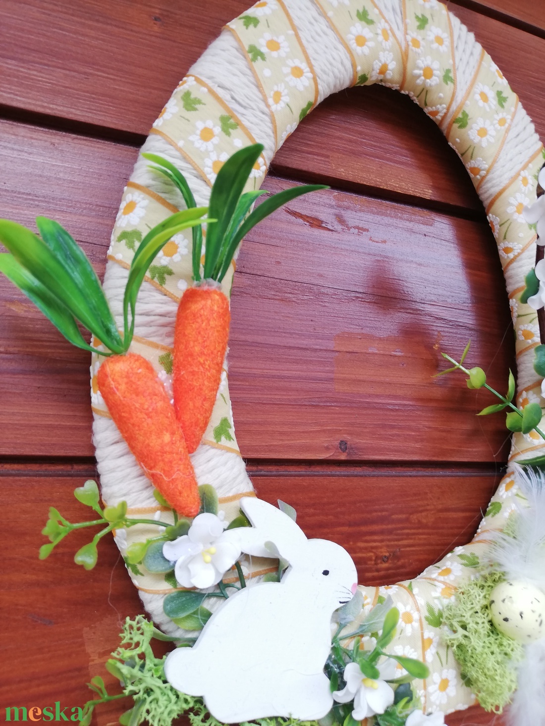 Húsvéti ajtódísz - otthon & életmód - dekoráció - ajtó- és ablak dekoráció - ajtódísz & kopogtató - Meska.hu