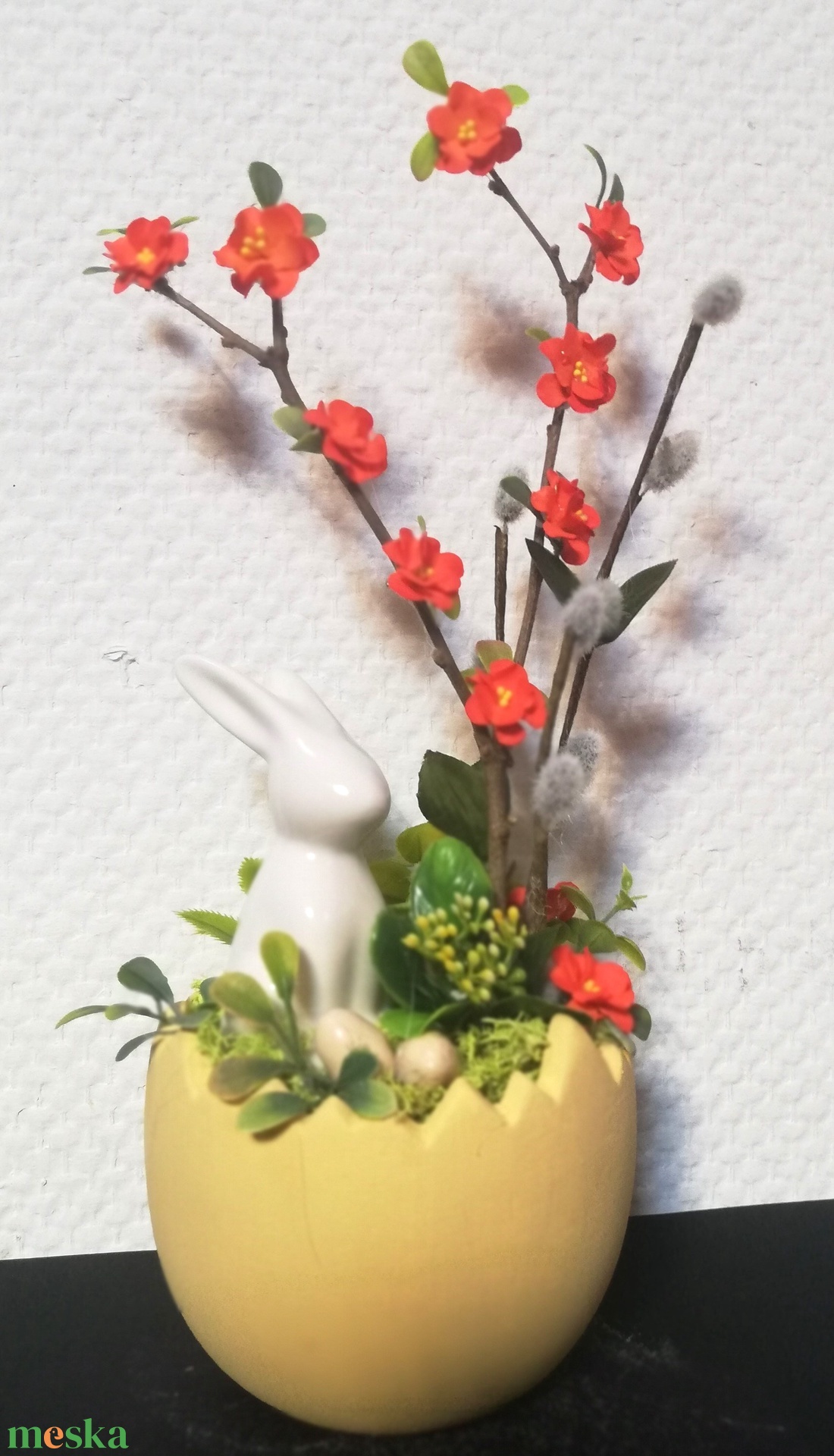 Barkás asztaldísz - ünnepi díszek, dekorációk - húsvéti díszek és dekorációk - húsvéti asztaldíszek - Meska.hu