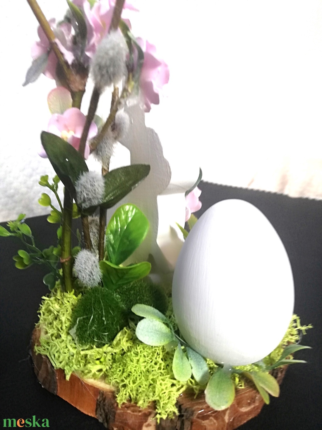 Szolíd húsvéti asztaldísz - ünnepi díszek, dekorációk - húsvéti díszek és dekorációk - húsvéti asztaldíszek - Meska.hu