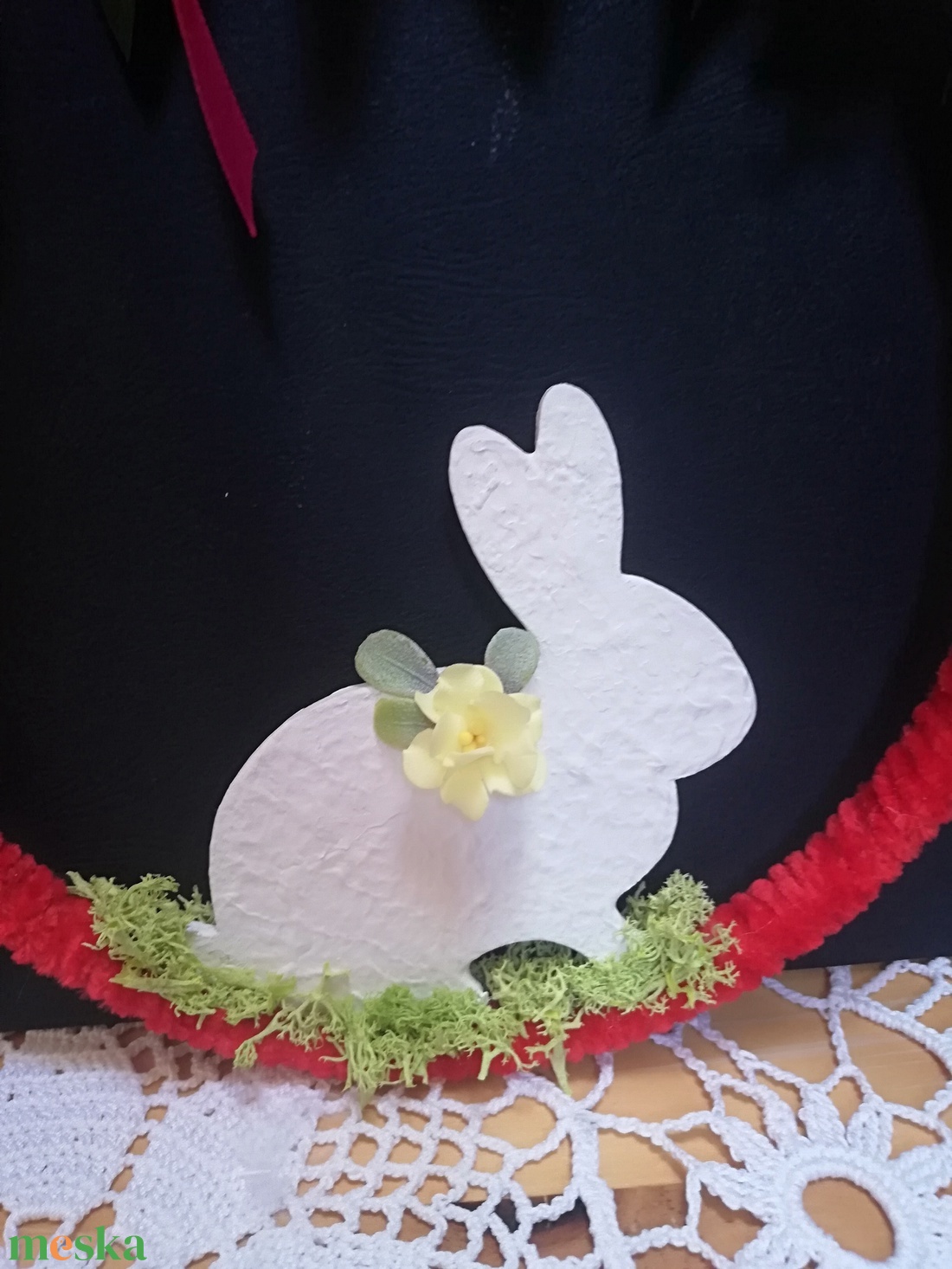 Húsvéti ajtódísz - ünnepi díszek, dekorációk - húsvéti díszek és dekorációk - húsvéti ajtódísz, kopogtató - Meska.hu