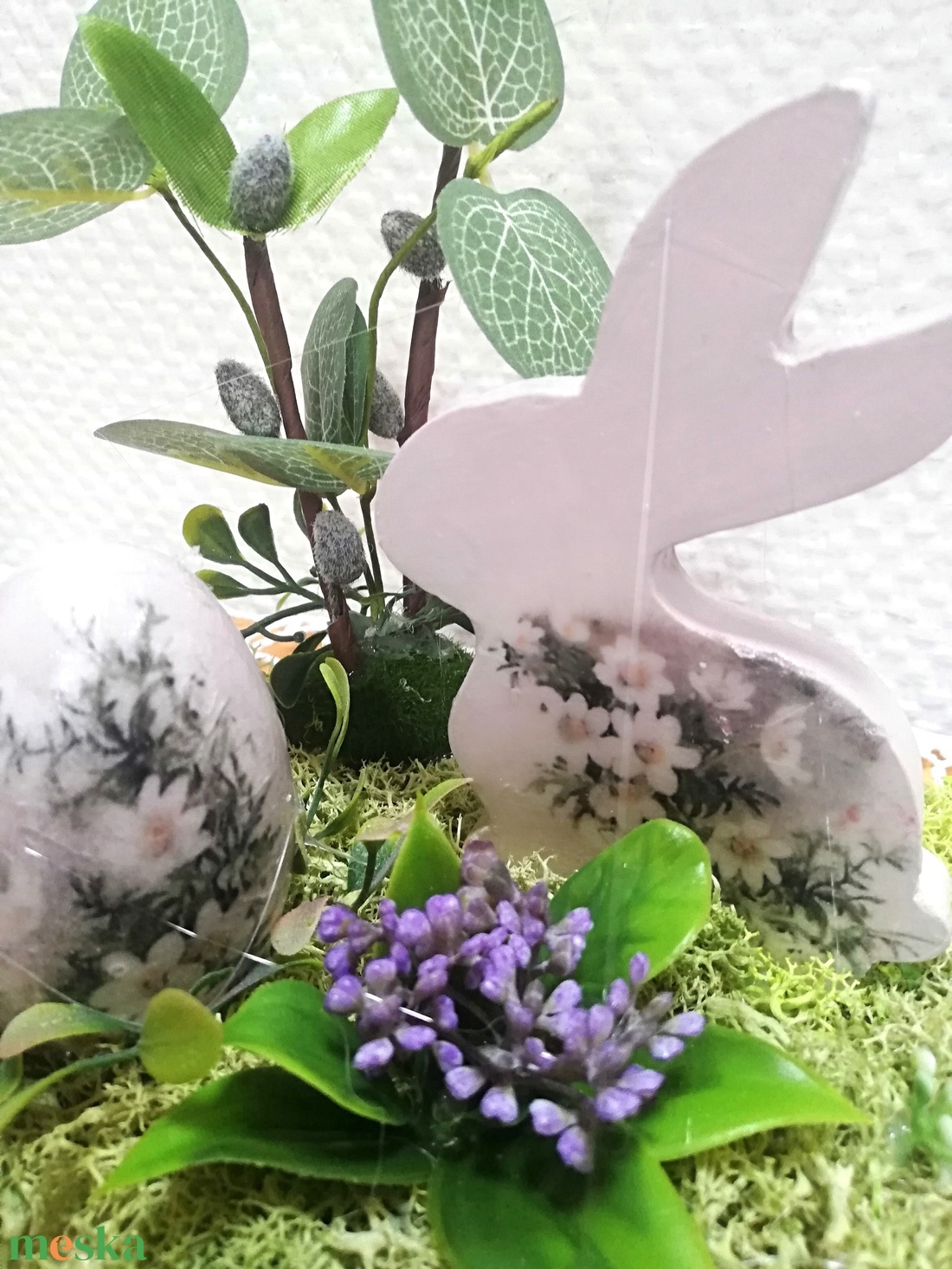 Húsvéti asztaldísz - ünnepi díszek, dekorációk - húsvéti díszek és dekorációk - húsvéti asztaldíszek - Meska.hu