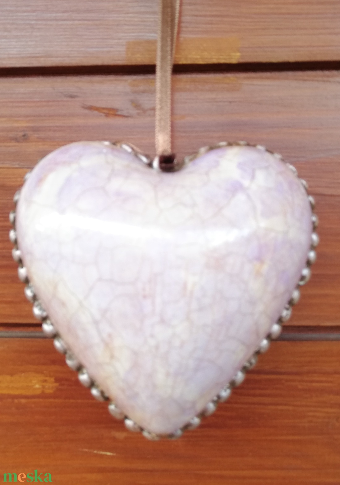 Antik hatású anyák napi szív dekoráció -  - Meska.hu