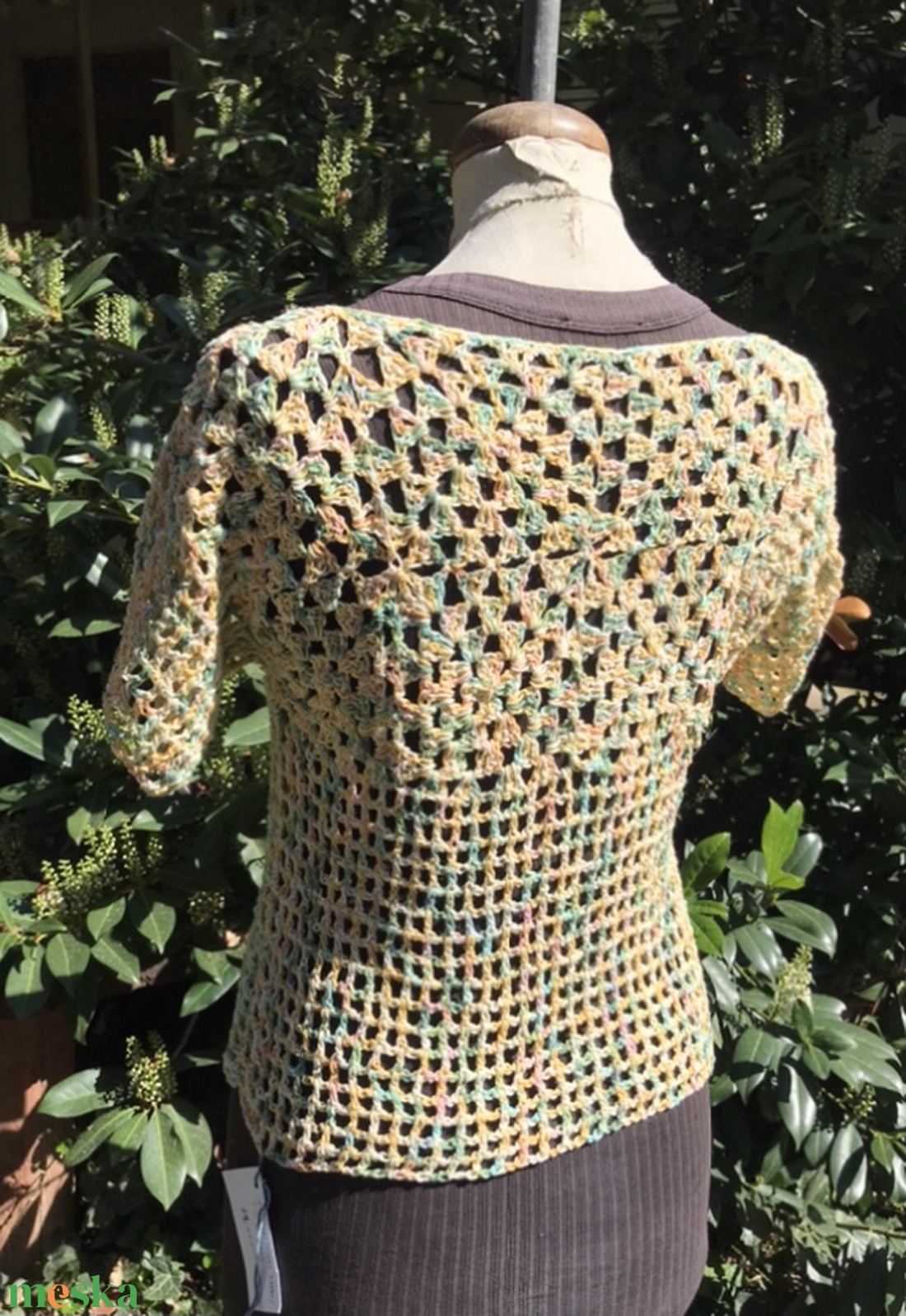 Jazzy Summer horgolt felső  - ruha & divat - női ruha - póló, felső - Meska.hu