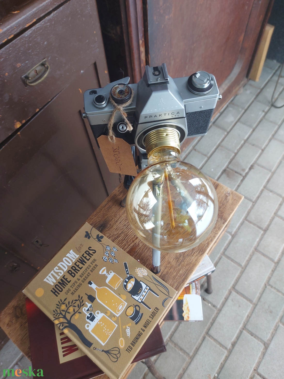 Fényképezőgép lámpa  - otthon & életmód - lámpa - asztali lámpa - Meska.hu