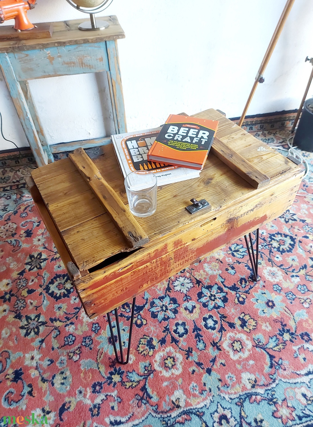 Láda dohányzóasztal  - otthon & életmód - bútor - asztal - Meska.hu