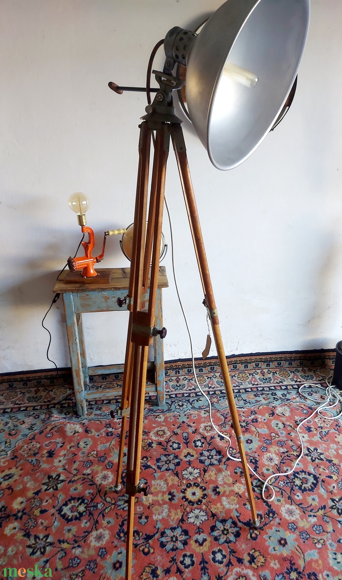 Ipari állólámpa  - otthon & életmód - lámpa - állólámpa - Meska.hu