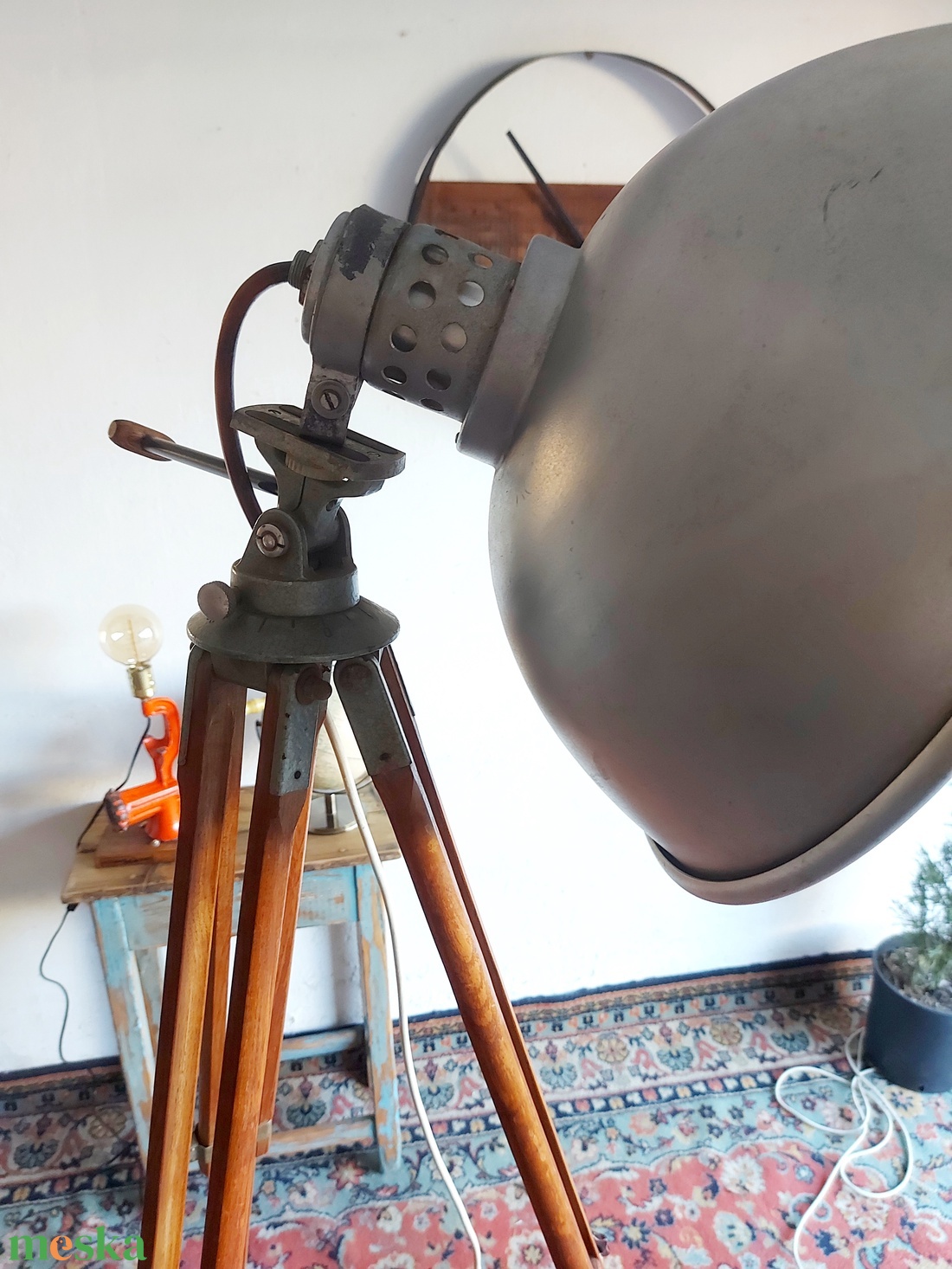 Ipari állólámpa  - otthon & életmód - lámpa - állólámpa - Meska.hu