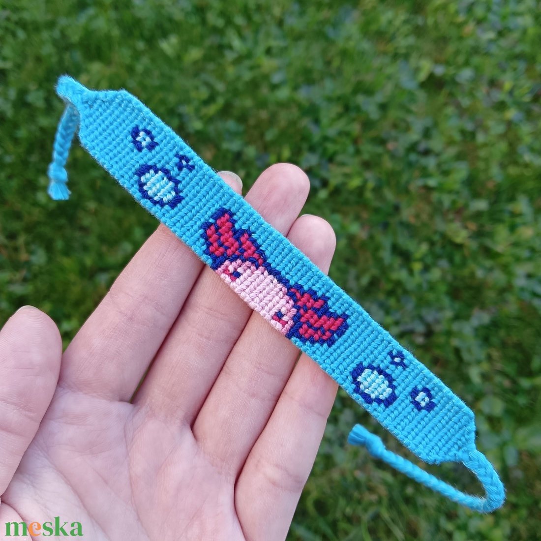 Axolotl karkötő - ékszer - karkötő - fonott karkötő - Meska.hu Axolotl karkötő - ékszer - karkötő - fonott karkötő - Meska.hu
