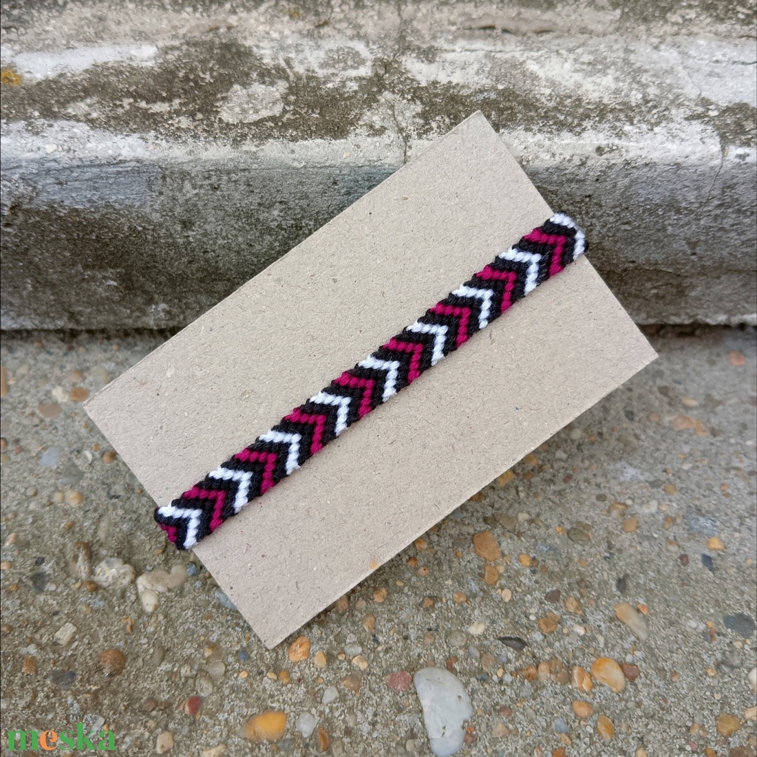 Nyílhegy karkötő - ékszer - karkötő - fonott karkötő - Meska.hu