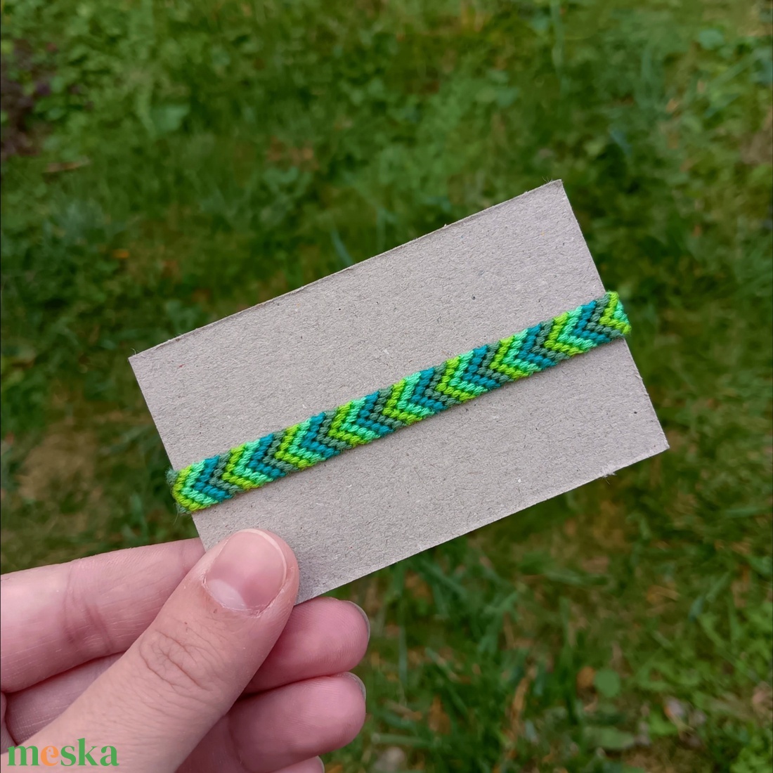 Nyílhegy karkötő - ékszer - karkötő - fonott karkötő - Meska.hu