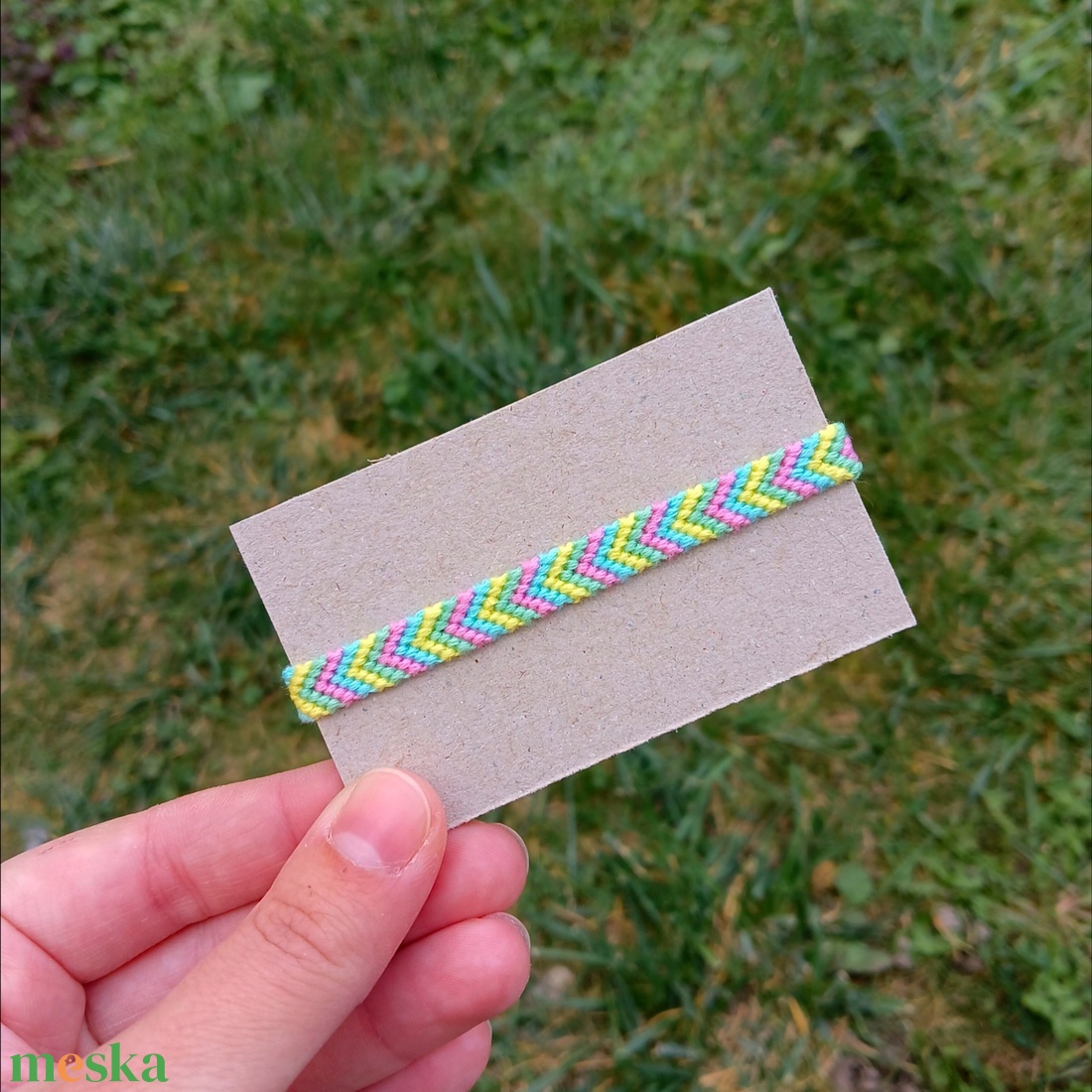 Nyílhegy karkötő - ékszer - karkötő - fonott karkötő - Meska.hu