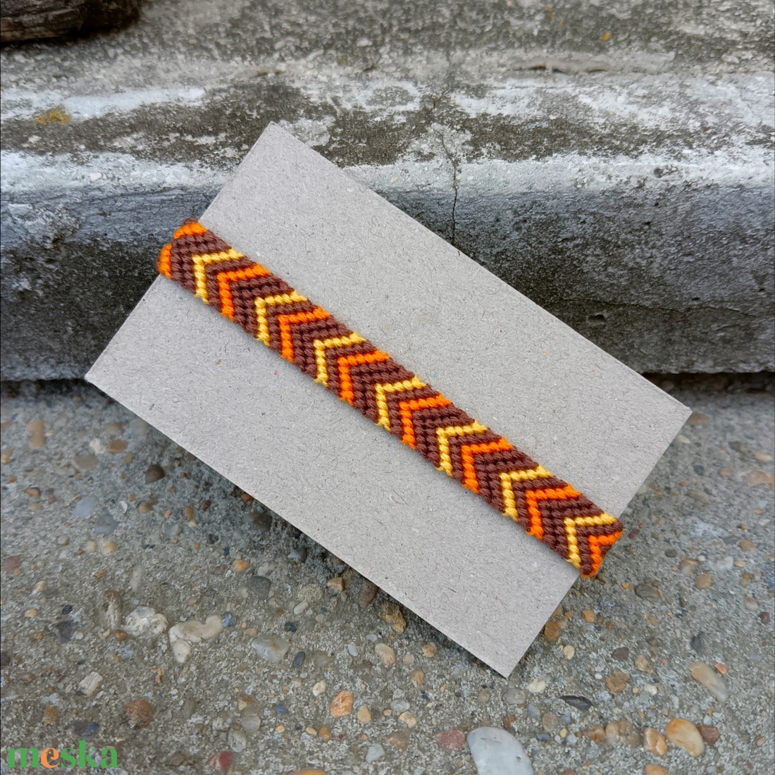 Nyílhegy karkötő - ékszer - karkötő - fonott karkötő - Meska.hu