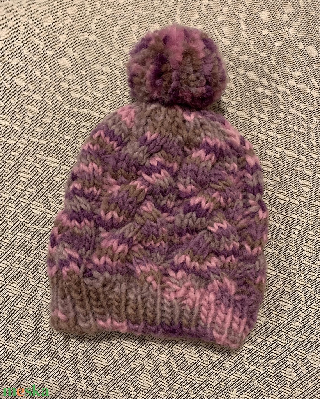 Gyapjú sapka - ruha & divat - sál, sapka, kendő - kesztyű - Meska.hu