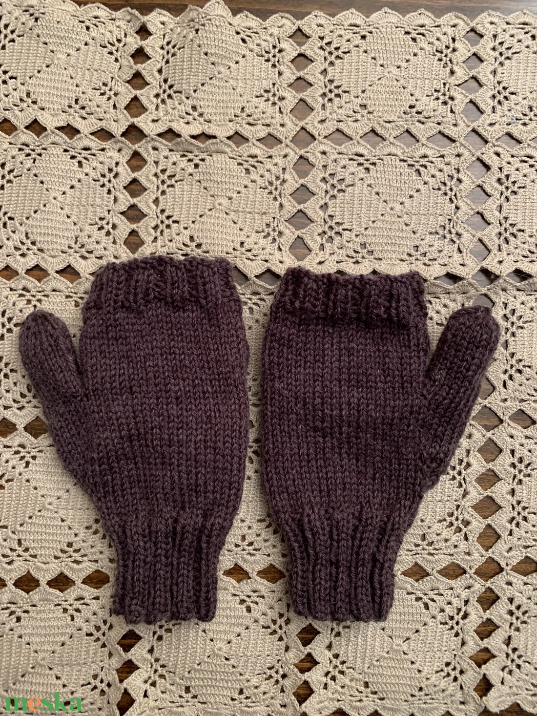 Kapucnis barna kesztyű - ruha & divat - sál, sapka, kendő - kesztyű - Meska.hu