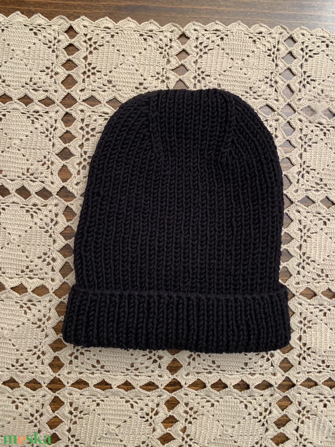 Kötött sapka unisex - ruha & divat - sál, sapka, kendő - fejpánt - Meska.hu