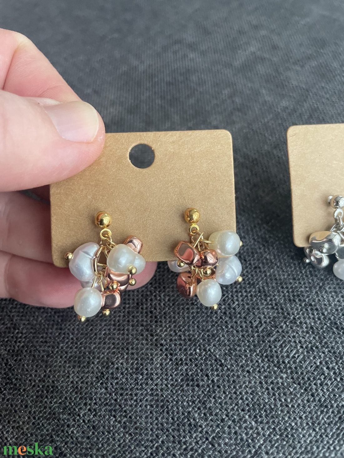 Lógó a fülbevaló - ékszer - fülbevaló - lógó fülbevaló - Meska.hu