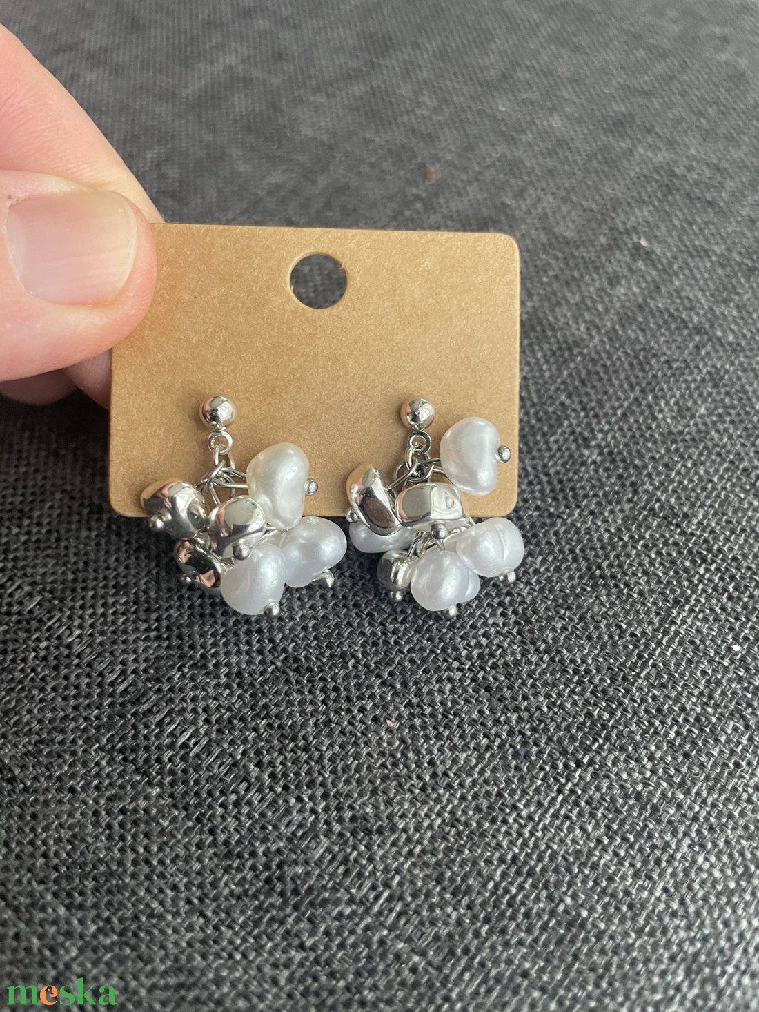 Lógó a fülbevaló - ékszer - fülbevaló - lógó fülbevaló - Meska.hu