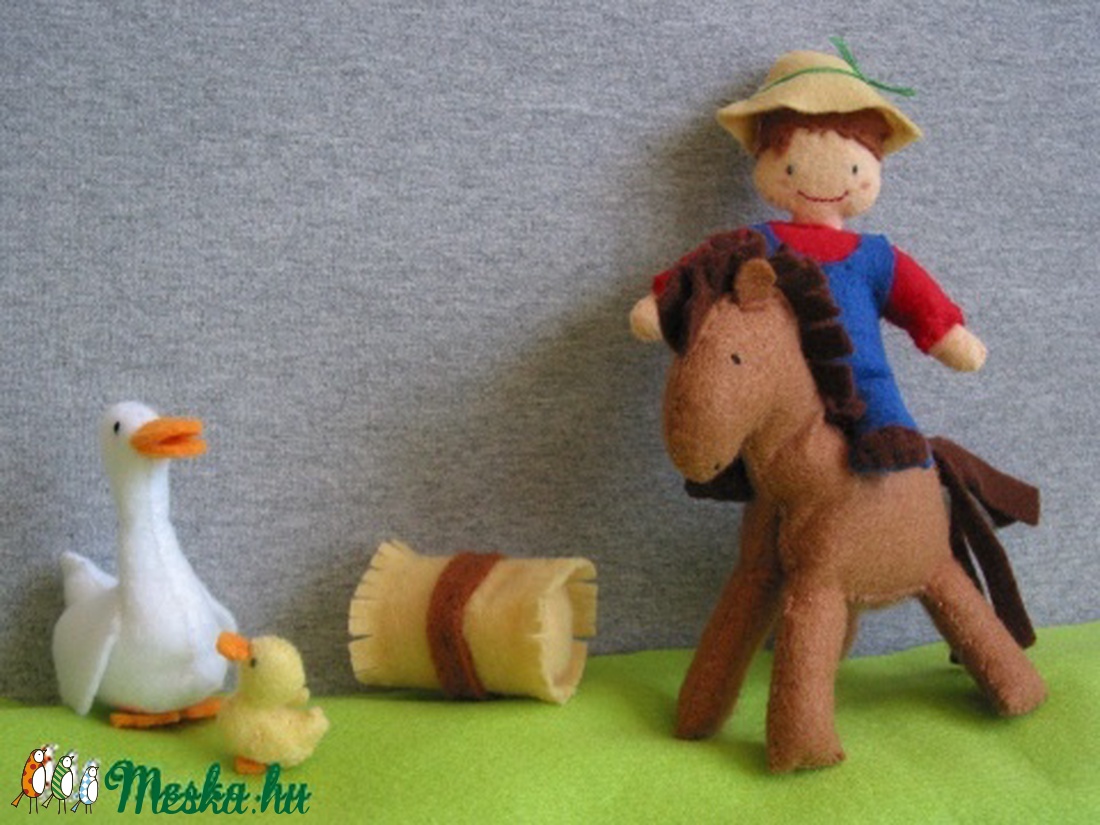 12db-os egyedi  farm állat szett  -  - Meska.hu