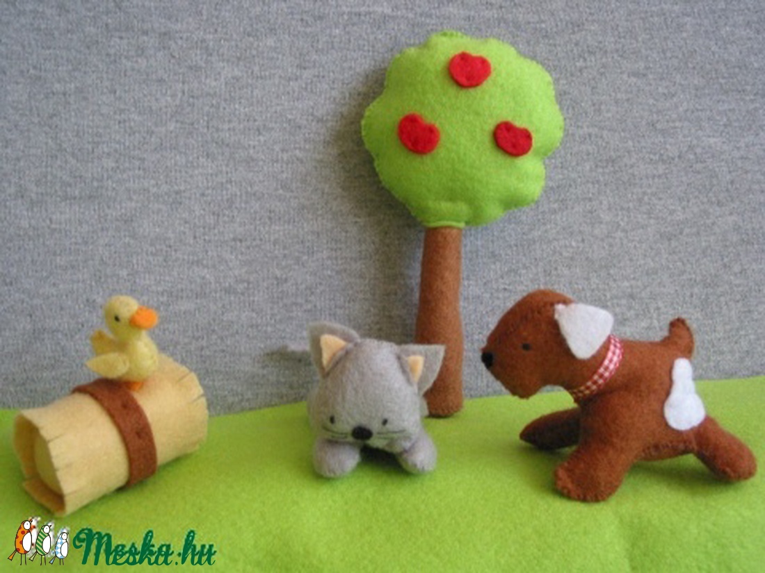 12db-os egyedi  farm állat szett  -  - Meska.hu