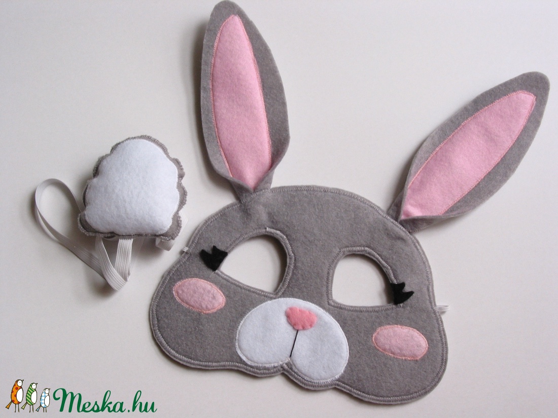 Nyuszi farsangi jelmez szett � AZONNAL VIHETŐ!!! -  - Meska.hu