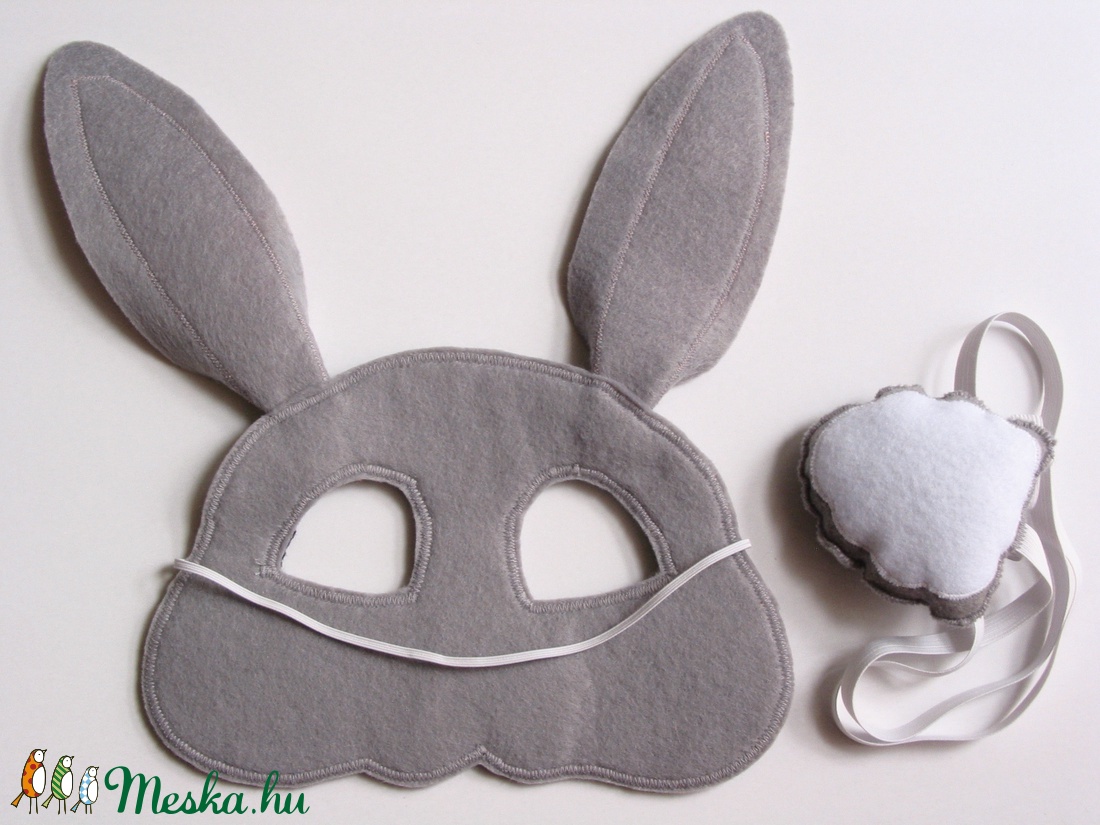 Nyuszi farsangi jelmez szett � AZONNAL VIHETŐ!!! -  - Meska.hu