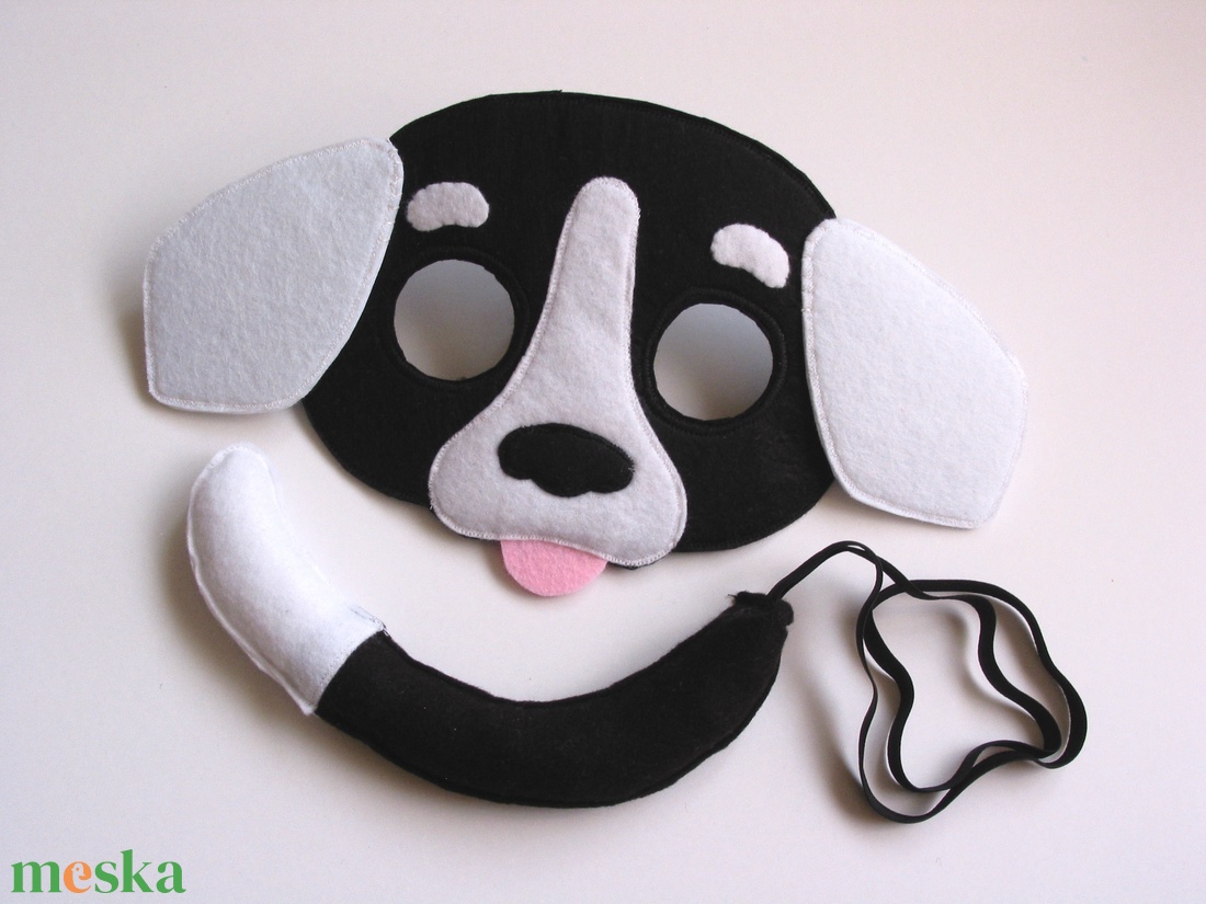 Tarka kutya farsangi jelmez szett-AZONNAL VIHETŐ!! - ruha & divat - jelmez & álarc - jelmez - Meska.hu