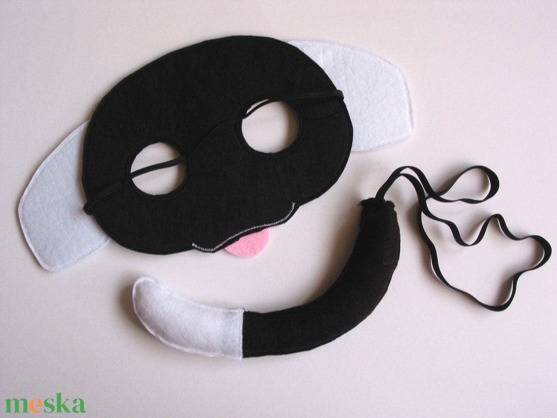 Tarka kutya farsangi jelmez szett-AZONNAL VIHETŐ!! - ruha & divat - jelmez & álarc - jelmez - Meska.hu