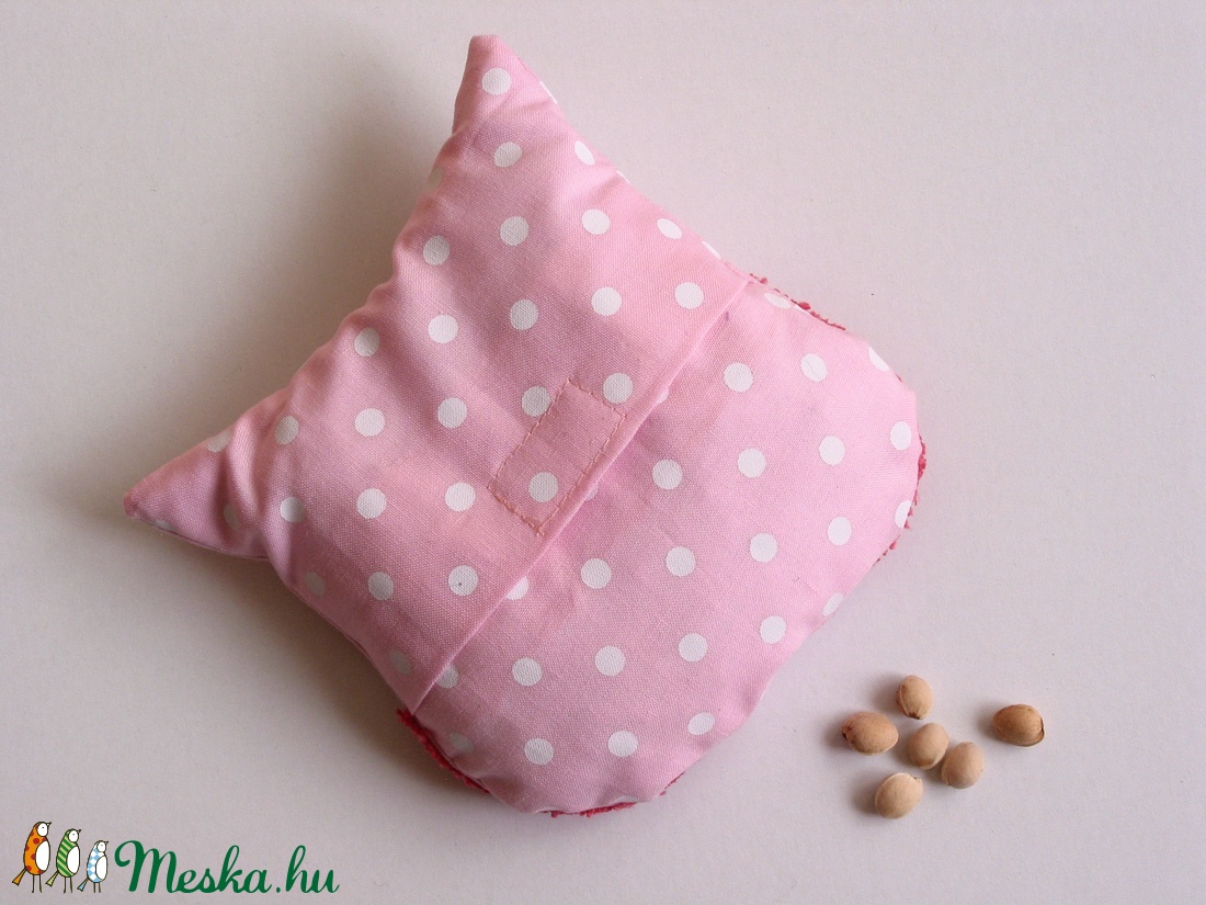 Bagoly doktor- meggymag párna (rózsaszín pöttyös-pink) - - Meska.hu Bagoly doktor- meggymag párna (rózsaszín pöttyös-pink) - - Meska.hu