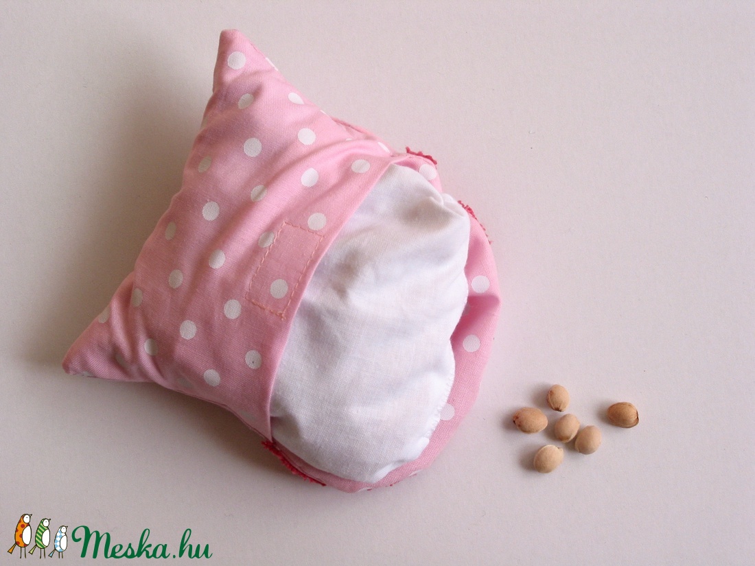 Bagoly doktor- meggymag párna (rózsaszín pöttyös-pink) - - Meska.hu Bagoly doktor- meggymag párna (rózsaszín pöttyös-pink) - - Meska.hu