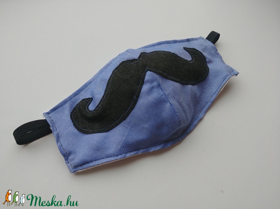 Mókás Mr. bajusz maszk- férfi (nagyobb méret)  -  - Meska.hu