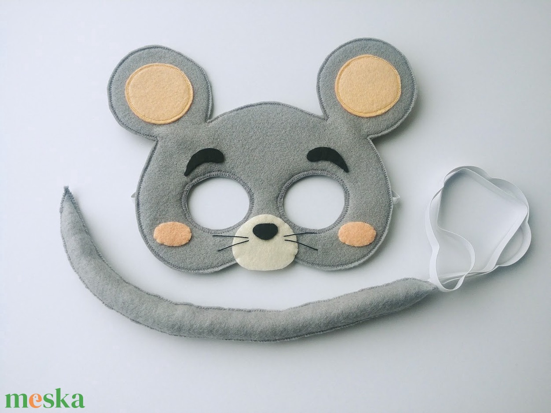 Egér fiúcska farsangi jelmez szett  AZONNAL VIHETŐ!!! - játék & sport - szerepjáték - Meska.hu