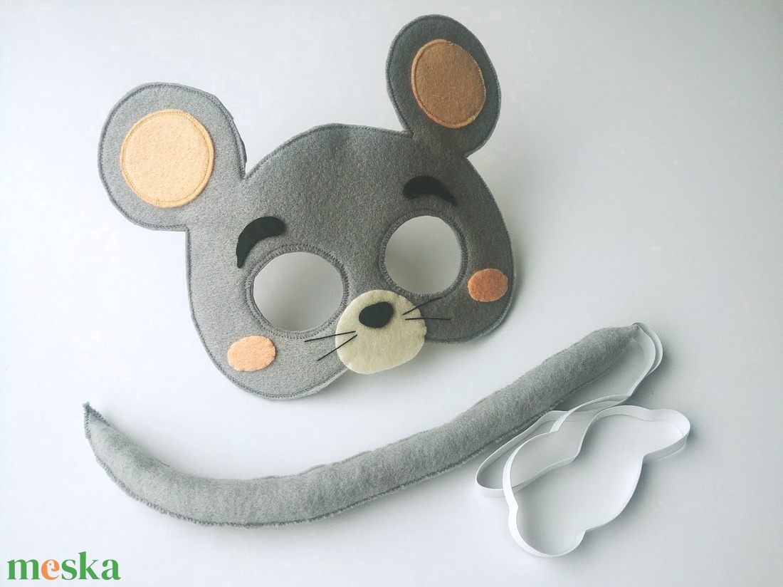 Egér fiúcska farsangi jelmez szett  AZONNAL VIHETŐ!!! - játék & sport - szerepjáték - Meska.hu