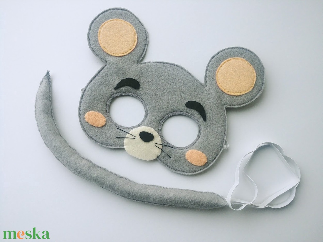 Egér fiúcska farsangi jelmez szett  AZONNAL VIHETŐ!!! - játék & sport - szerepjáték - Meska.hu