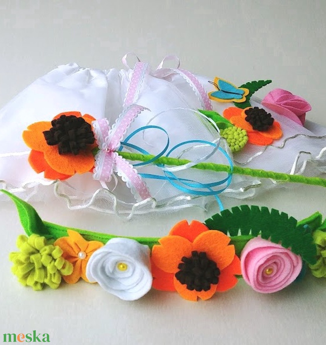 Tavasz tündér farsangi jelmez szett � Rendelhető! - ruha & divat - jelmez & álarc - jelmez - Meska.hu