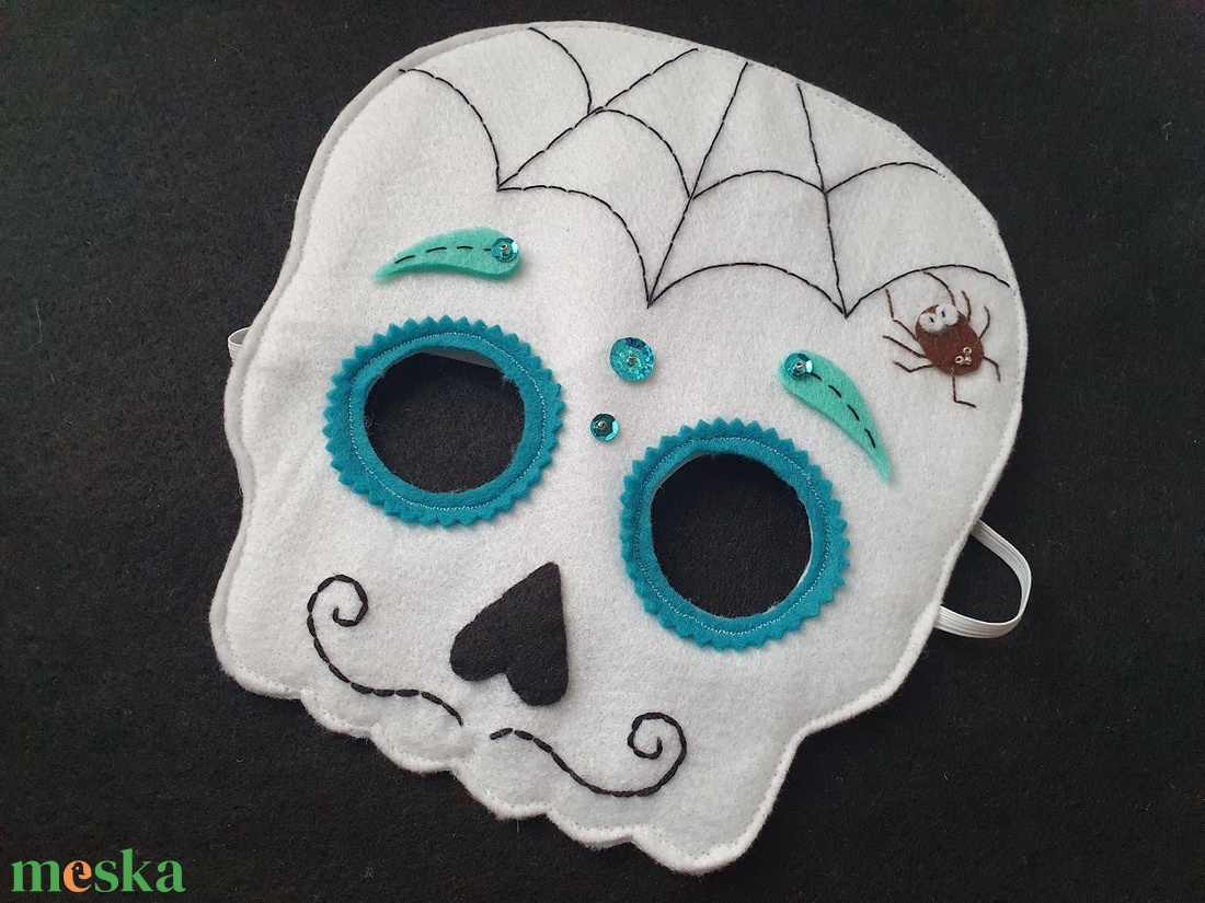 Sugar skull cukorkoponya álarc- RENDELHETŐ! - otthon & életmód - dekoráció - halloween - halloweeni jelmez és kiegészítők - Meska.hu Sugar skull cukorkoponya álarc- RENDELHETŐ! - otthon & életmód - dekoráció - halloween - halloweeni jelmez és kiegészítők - Meska.hu