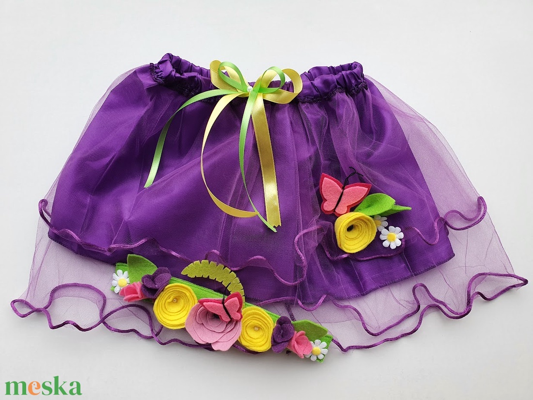 Tavasz tündér farsangi jelmez szett  RENDELHETŐ! - ruha & divat - jelmez & álarc - jelmez - Meska.hu