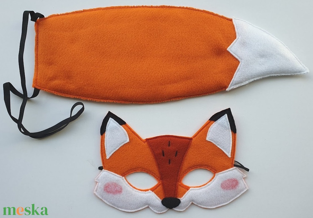 Róka koma farsangi jelmez szett AZONNAL VIHETŐ!!!  - ruha & divat - jelmez & álarc - jelmez - Meska.hu