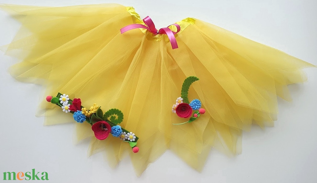 Tavasz tündér farsangi jelmez szett � AZONNAL VIHETŐ!!! - ruha & divat - jelmez & álarc - jelmez - Meska.hu