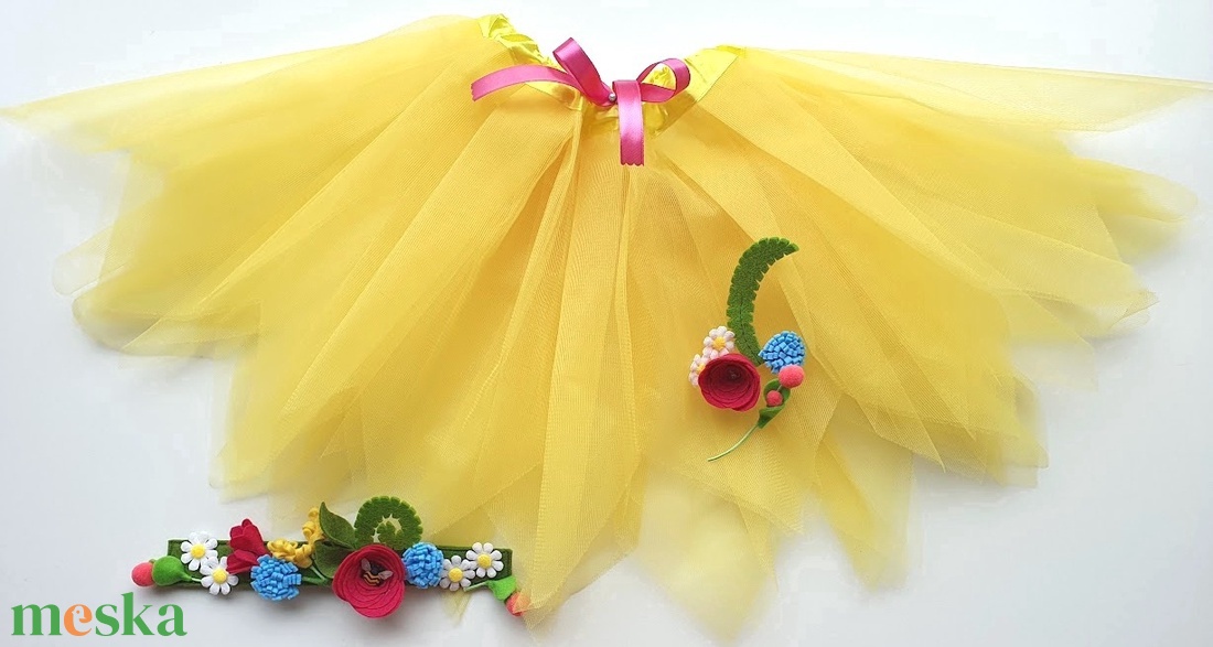 Tavasz tündér farsangi jelmez szett � AZONNAL VIHETŐ!!! - ruha & divat - jelmez & álarc - jelmez - Meska.hu