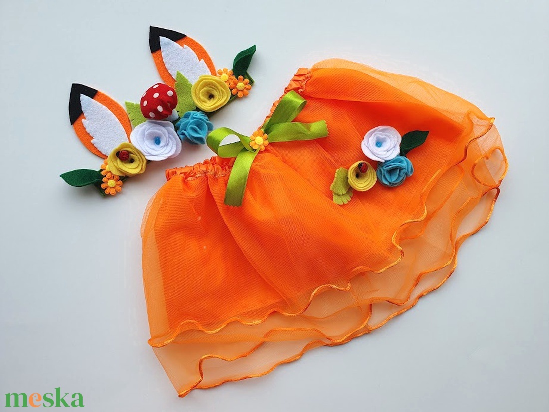 Rókatündér farsangi jelmez szett � AZONNAL VIHETŐ! - ruha & divat - jelmez & álarc - jelmez - Meska.hu