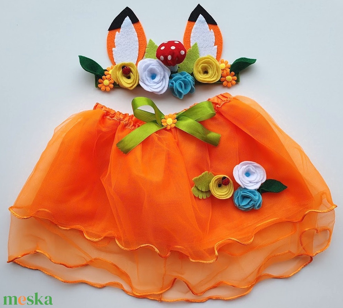 Rókatündér farsangi jelmez szett � AZONNAL VIHETŐ! - ruha & divat - jelmez & álarc - jelmez - Meska.hu