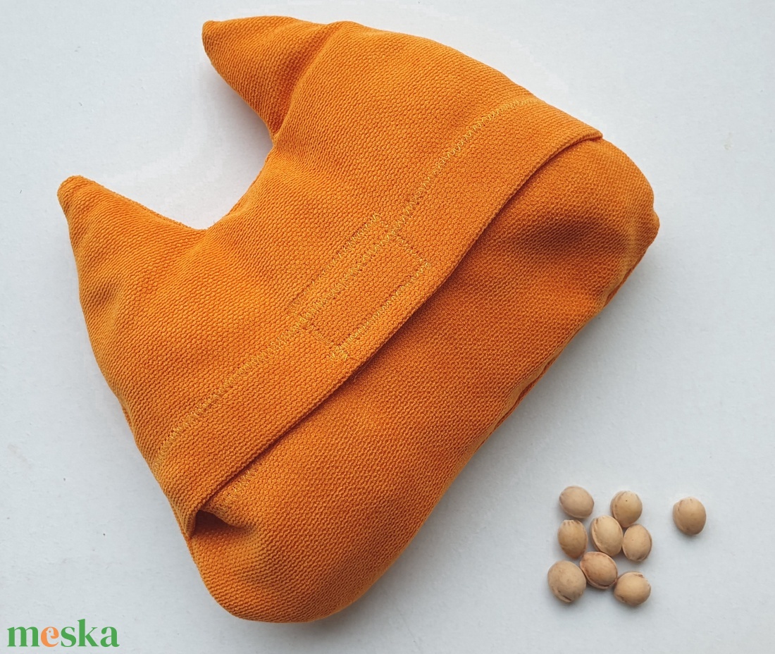 Róka buksi- cseresznyemag párna - játék & sport - 3 éves kor alattiaknak - alvóka & rongyi - Meska.hu