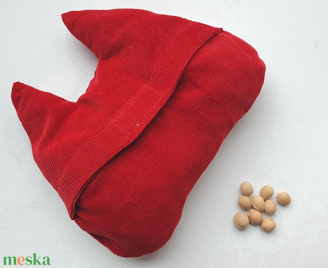 Róka buksi- cseresznyemag párna - játék & sport - 3 éves kor alattiaknak - alvóka & rongyi - Meska.hu