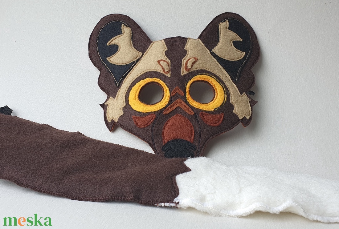 Afrikai vadkutya farsangi jelmez szett -RENDELHETŐ! - ruha & divat - jelmez & álarc - jelmez - Meska.hu