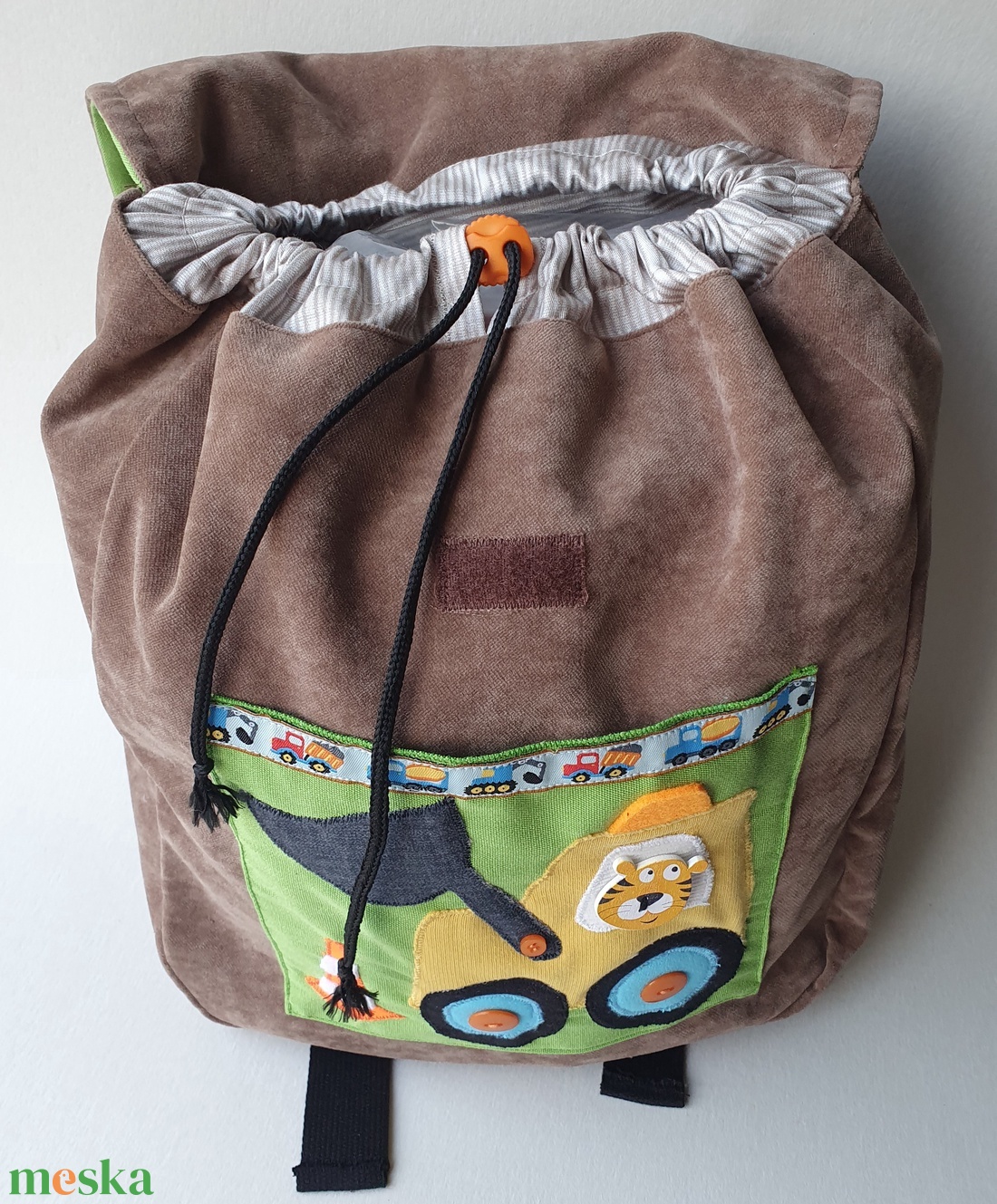 Markolós-tigrises hátizsák -AZONNAL VIHETŐ! - játék & sport - ovis felszerelés - ovis hátizsák - Meska.hu